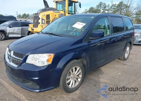 2013 Dodge Grand Caravan Sxt из США, поврежденный, VIN 2C4RDGCG8DR741540